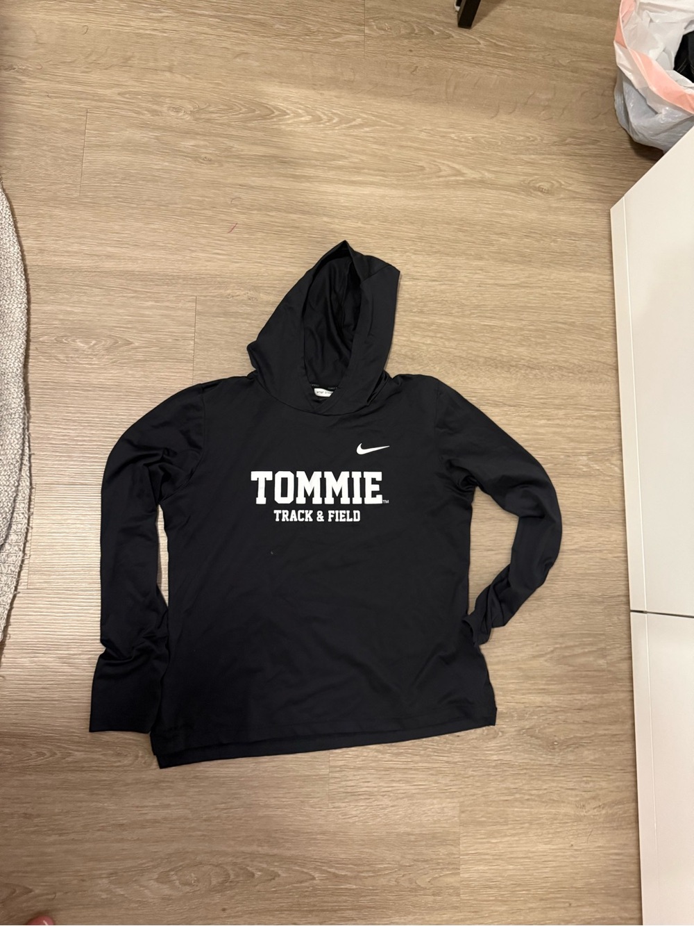 Nike Black "Tommie Track & Field" Long Sleeve Hoodie